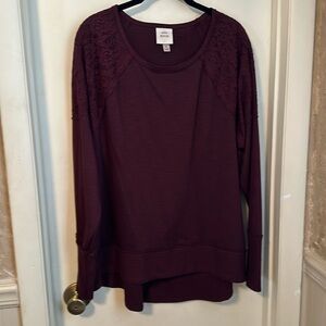 Knox Rose Long Sleeve Top Size XL